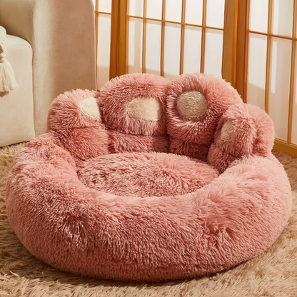 Woolpaw© Weiches Pfoten-förmiges Hundebett – Der perfekte Rückzugsort für deinen Hund!