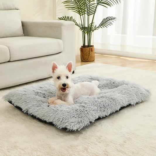 Woolpaw© Weiches Plüsch-Hundebett – Komfort und Stil für jeden Winkel deines Zuhauses!