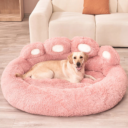 Woolpaw© Weiches Pfoten-förmiges Hundebett – Der perfekte Rückzugsort für deinen Hund!